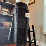 Lularoe Skirts | Lularoe Cassie Pencil Skirt Nwt | Color: Black/Gold | Size: 2x