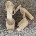 Jessica Simpson Shoes | Jessica Simpson Platform Sandals | Color: Tan | Size: 9