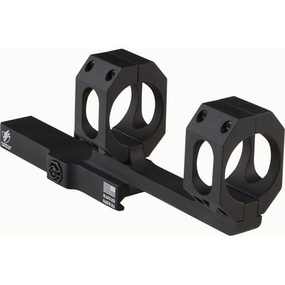 American Defense Manufacturing Dual Ring Scope Mount w/ a 3in Offset Single QD Lever 1in Rings Black AD-SCOUT-X 1 STD-TL