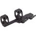 American Defense Manufacturing Dual Ring Scope Mount w/ 3in Offset 30mm Rings Standard Lever Black AD-RECON-X 30 STD-TL