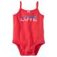 Carters Baby Girls Love Fourth of July Collectible Bodysuit, Red, 24M