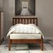 Red Barrel Studio® Wood Platform Bed w/ Headboard/Wood Slat Support, Twin (Espresso) Wood in Brown | 37 H x 42.28 W x 78.5 D in | Wayfair