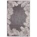 "Liora Manne Malibu Pine Border Indoor/Outdoor Rug Charcoal 4'10"" x 7'6"" - Trans Ocean MAU58823547"