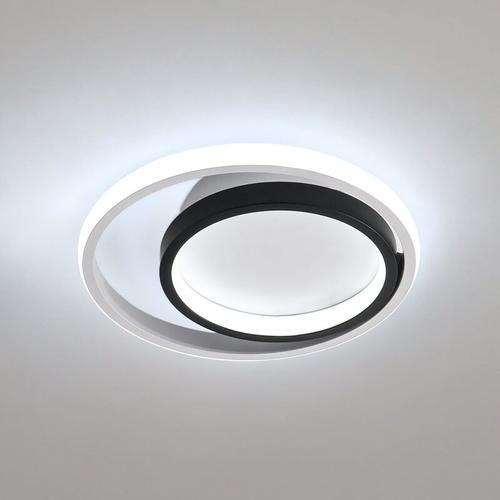 Goeco - led Deckenleuchte, Rund Deckenlampe 33W, Modern Warmweiß 6000K 3300LM, Deckenbeleuchtung
