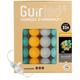 Hémisphère Classique Guirlande lumineuse boules coton led usb 32 boules - 32 boules