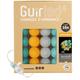 Hémisphère Classique Guirlande lumineuse boules coton led usb 16 boules - 16 boules