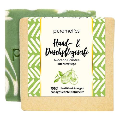 puremetics – Hand- & Duschpflegeseife Avocado Grüntee Duschgel 60 g Damen