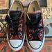 Converse Shoes | Converse All Star Classic Low Tops Womens 6 Mens 4 Ombre Red Excellent Condition | Color: Black/Red | Size: 6