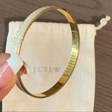 J. Crew Jewelry | Gold Bracelet | Color: Cream/Gold | Size: Os