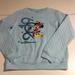 Disney Tops | Disney Parks Minnie Mouse Womens Medium Blue Sweatshirt Walt Disney World | Color: Blue | Size: M