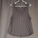 American Eagle Outfitters Tops | American Eagle Women's Tank Top Size Large | Color: Gray | Size: L