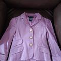Ralph Lauren Jackets & Coats | Brand New Ralph Lauren Girl's Purple Lined Stretch Button Down Jacket | Color: Purple | Size: 3/3t