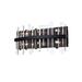 Willa Arlo™ Interiors Marlow 10 - Light Dimmable Flush Mounted Sconce Metal in Black | 12 H x 36 W x 5 D in | Wayfair