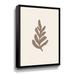 Red Barrel Studio® Natural Simplicity II - Floater Frame Print on Canvas in Brown | 10 H x 8 W x 2 D in | Wayfair AC9B22C0160148B9BCAFB5158D997C8E