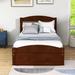 Red Barrel Studio® Twin Size Platform Bed Frame w/ Storage Drawer Wood in Brown | 36 H x 41 W x 79 D in | Wayfair 722F4C2AEC10452FB344E938161C9A8B