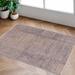 Bobby 5'3" Round Modern Dusty Sage/Bone/Multi Brown/Dark Gray/Nutmeg/Charcoal/Medium Gray/Deep Teal/Brown/Teal Area Rug - Hauteloom