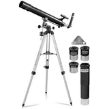 Uniprodo Teleskop - Ø 80 mm - 90...