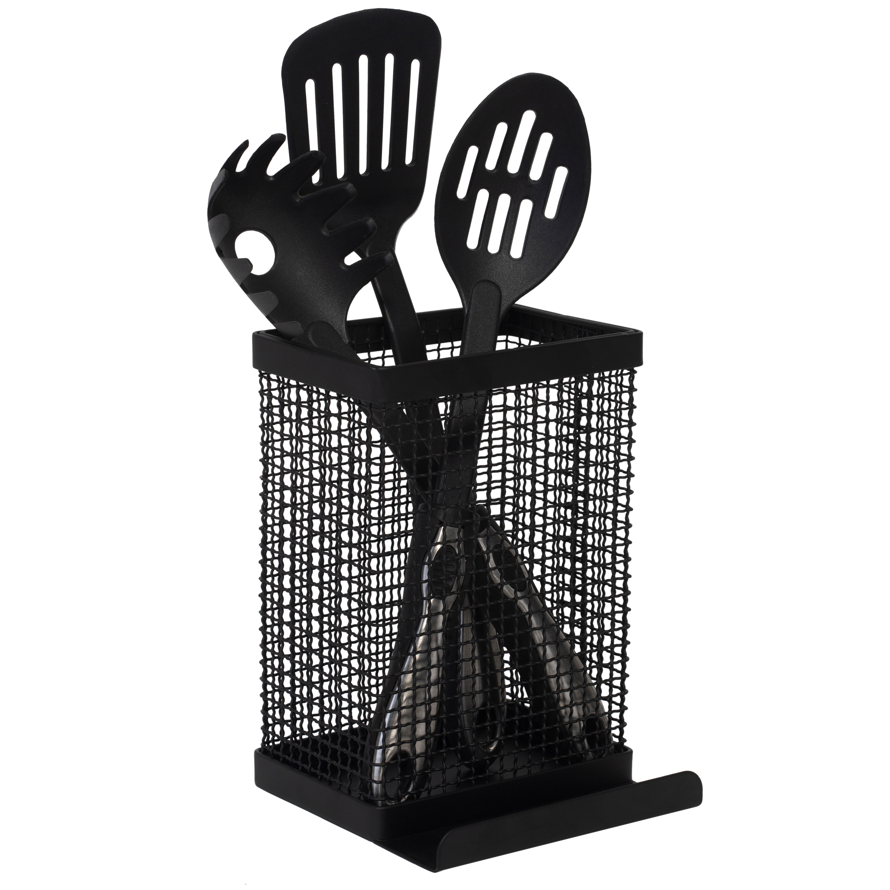 Kitchen Details Industrial Collection Tablet and Utensil Holder