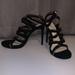 Jessica Simpson Shoes | Never Worn! Jessica Simpson Black/Gold Suede Heel | Color: Black/Gold | Size: 8.5