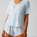 Athleta Intimates & Sleepwear | Athleta Sleep Cami Set | Color: Blue/White | Size: Xs