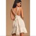 Free People Dresses | Free People Beaded Mini Dress | Color: White | Size: S