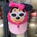 Disney Accessories | Disney Minnie Mouse Hat Baseball Cap Disney Ears | Color: Black/Pink | Size: Osg