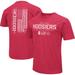 Men's Colosseum Heather Crimson Indiana Hoosiers OHT Military Appreciation Flag 2.0 T-Shirt