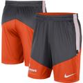 Men's Nike Anthracite/Orange Clemson Tigers Team Performance Knit Shorts
