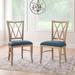 Osborne Natural Solid Wood Farmhouse Side Dining Chair