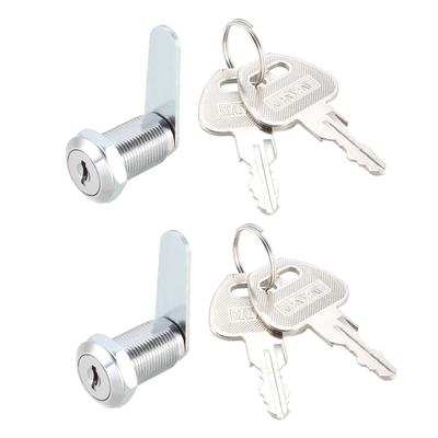 Cam Locks 30mm Cylinder Length Fits Max 7/8-inch Panel 2Pcs - 30mm Keyed Different