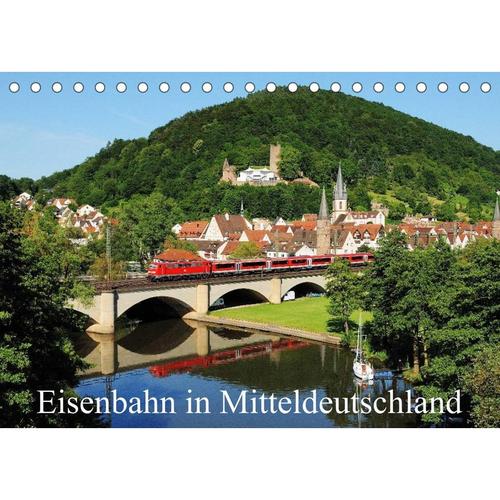 Eisenbahn in Mitteldeutschland (Tischkalender 2023 DIN A5 quer)