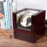 Latitude Run® Watch Winder Box Wood/Fabric in Brown/Red | 7.08 H x 5.91 W x 7.08 D in | Wayfair E335C4BB14C84D86AAD3DB7163AA8B66