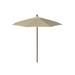 Arlmont & Co. 7.5 Ft. Woodgrain Market Patio Commerical Umbrella Fiberglass Ribs In Sunbrella Metal | 96 H x 90 W x 90 D in | Wayfair