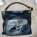 Coach Bags | Coach Carly Hobo Leather Shoulder Bag | Color: Black | Size: Os