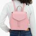 Kate Spade Bags | New Kate Spade Lizzie Saffiano Leather Medium Flap Backpack Bright Carnation | Color: Pink | Size: Medium
