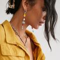 Free People Jewelry | Free People Carnival Hoops | Color: Yellow | Size: Os
