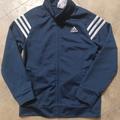Adidas Shirts & Tops | Adidas Zipper Track Jacket | Color: Blue/White | Size: 7b