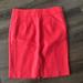 J. Crew Skirts | J. Crew Pink Mid Pencil Skirt Size 6 | Color: Pink | Size: 6