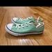 Converse Shoes | Chuck Taylor All Star Lo Sneaker - Mint Sz Youth Us 3/ Eu 35 | Color: Green | Size: Us Youth 3.5, Eu 35