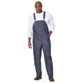 Men's Big & Tall Liberty Blues™ Lightweight Comfort Denim Overall by Liberty Blues in Rigid Wash (Size 56 38)