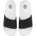 Women's FOCO Brooklyn Nets Script Wordmark Slide Sandals