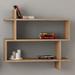 East Urban Home Argonaut 3 Piece Rectangle Floating Shelf Wood in Brown | 25.59 H x 27.56 W x 8.66 D in | Wayfair 8316CBCA1228498EA51AD7ADFC435664