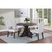 Red Barrel Studio® Dining Set Wood/Upholstered in Brown | Wayfair 7E01E46F32F945118F7F8734FD112D4A