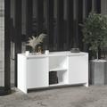 vidaXL TV Cabinet White 102x37.5x52.5 cm Engineered Wood