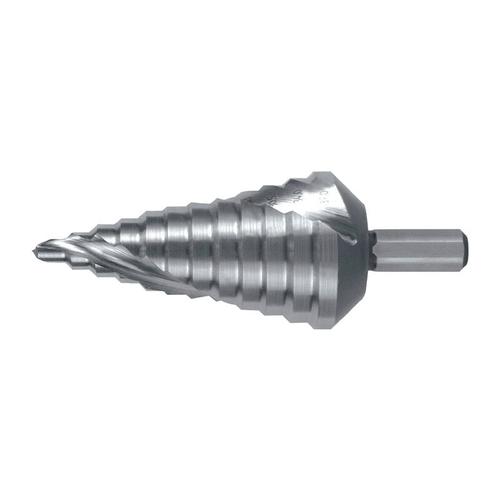 Stufenbohrer Bohrber.6-37mm HSS-Co5 Spiralnut Z.2 Stufen 12 ruko