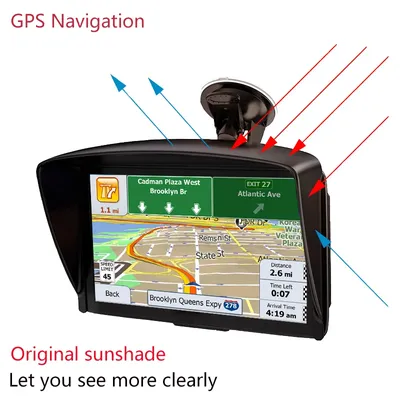Navigation GPS pour voiture et camion 7 pouces 256M + 8 Go capative touch 2022 mise à jour
