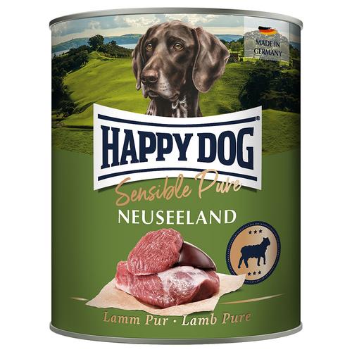 12x800g Happy Dog Sensible Pure Neuseeland (Lamm Pur) Hundefutter nass