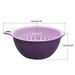 Kitchen Strainer Colander Bowl Set, Medium Double Layer Drain Basket - 25.5cm x 22cm x10cm