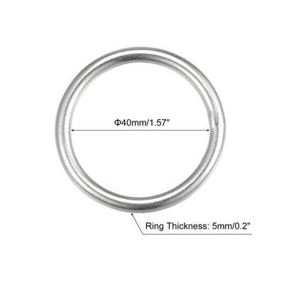 316 Stainless Steel O Rings, Welded Round O-Ring