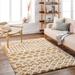 Livabliss Newton Geometric Moroccan Trellis Shag Area Rug